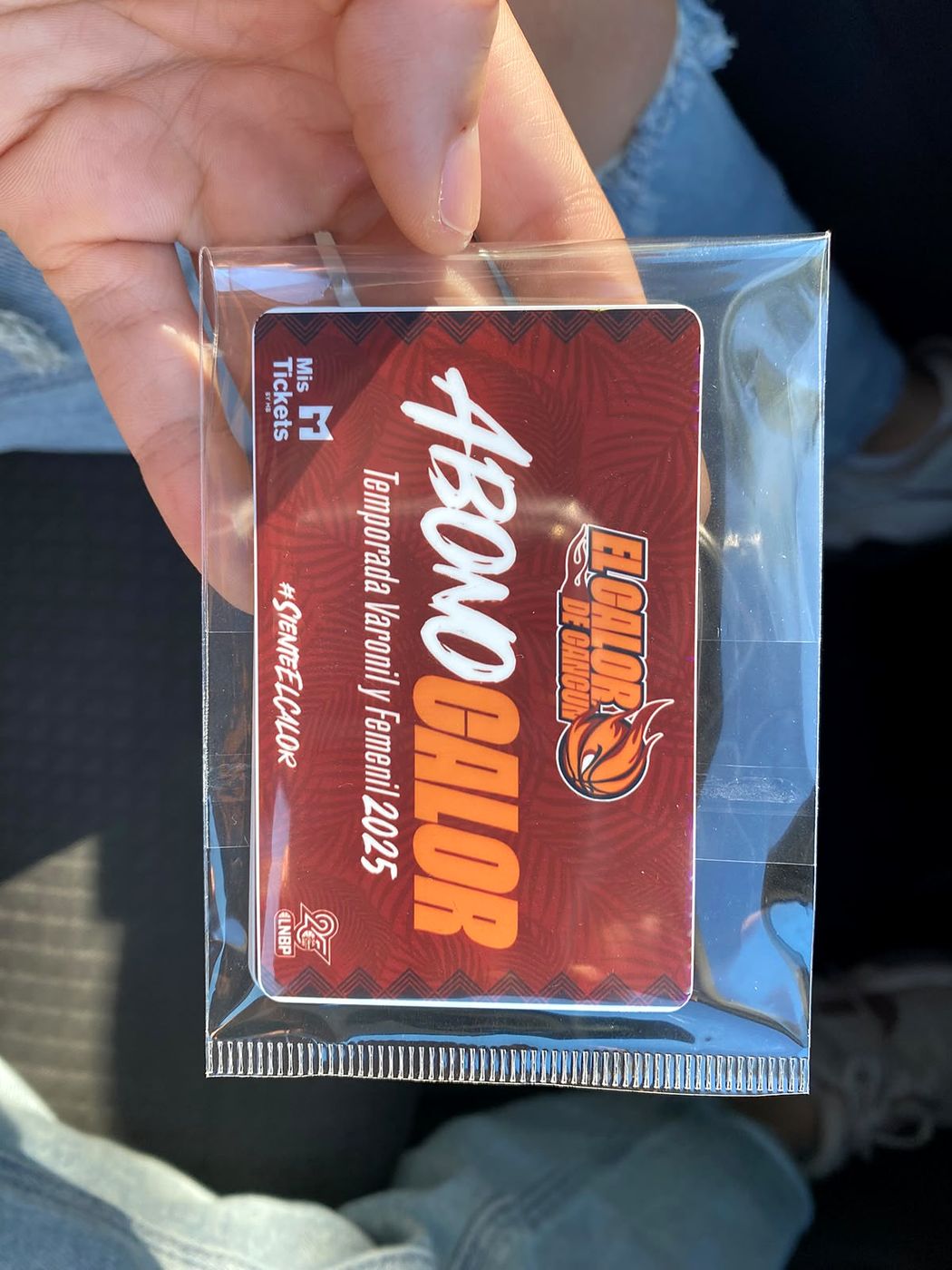 Tarjeta de acceso en PVC